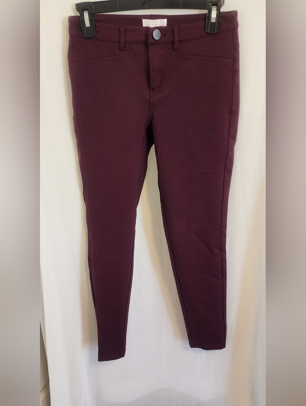 LC Lauren Conrad Skinny Jeans in Plum